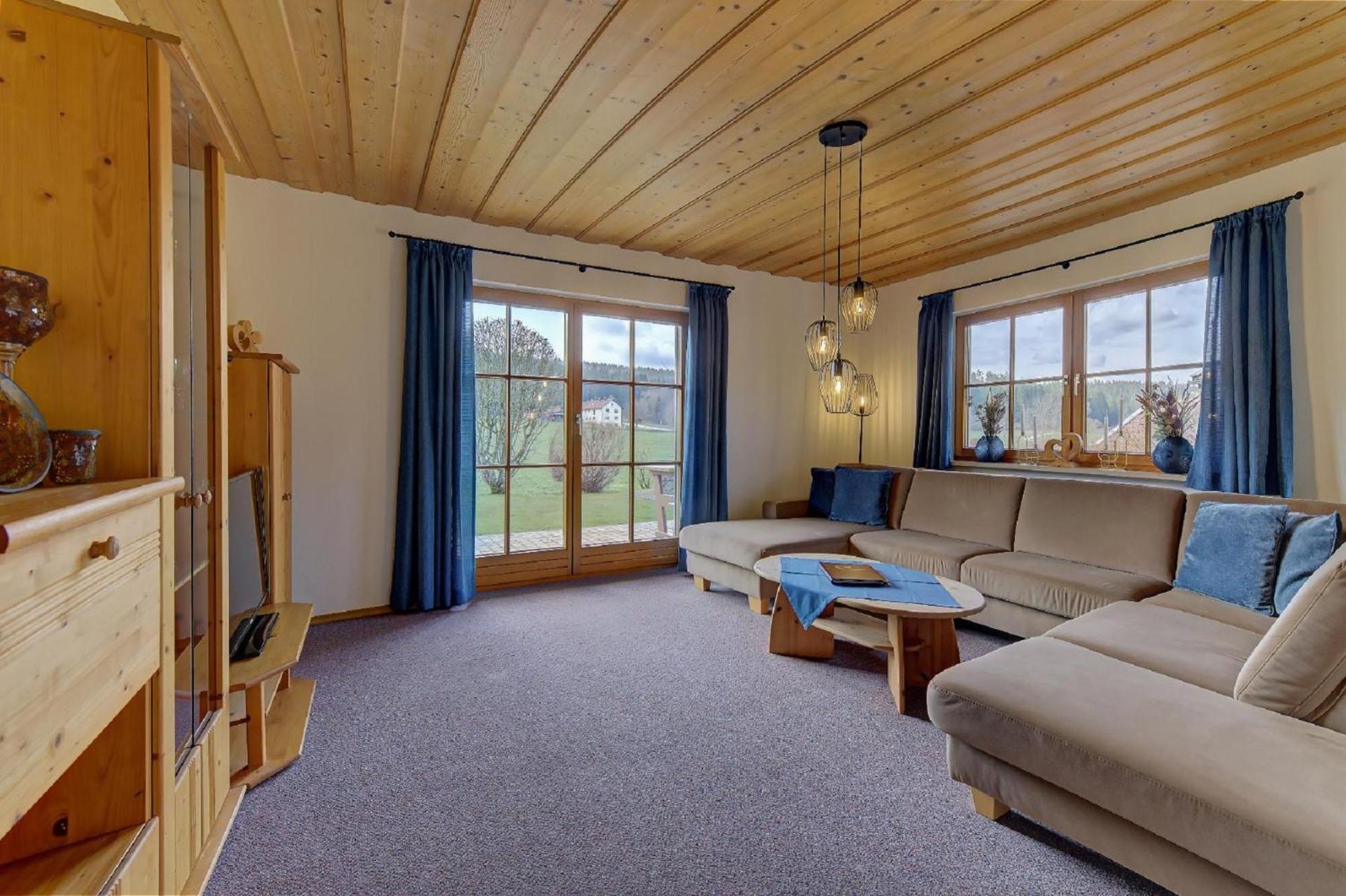 Ferienwohnungen Holzferienhaeuser Leithenwald Zwiesel Bagian luar foto