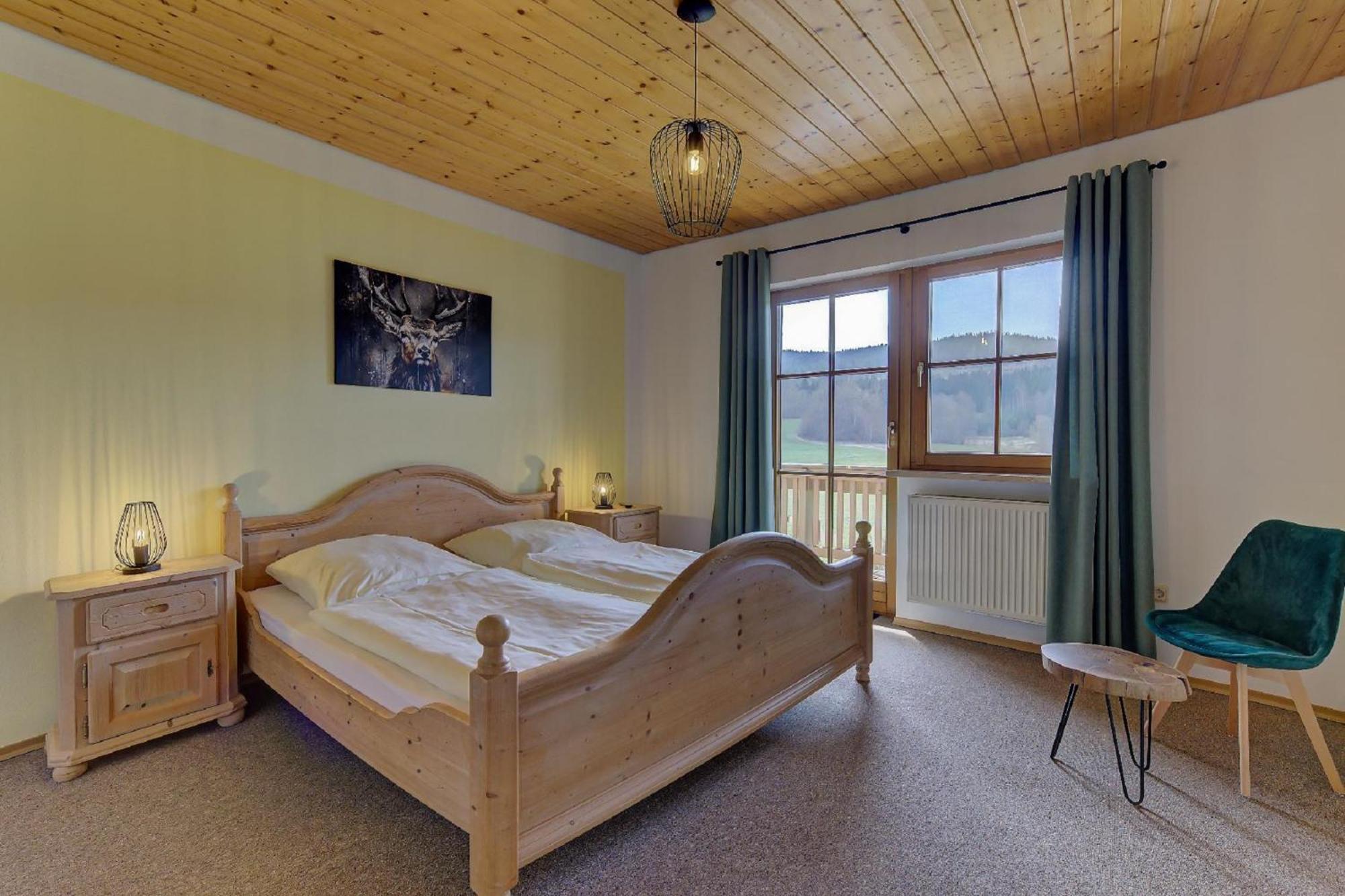 Ferienwohnungen Holzferienhaeuser Leithenwald Zwiesel Bagian luar foto