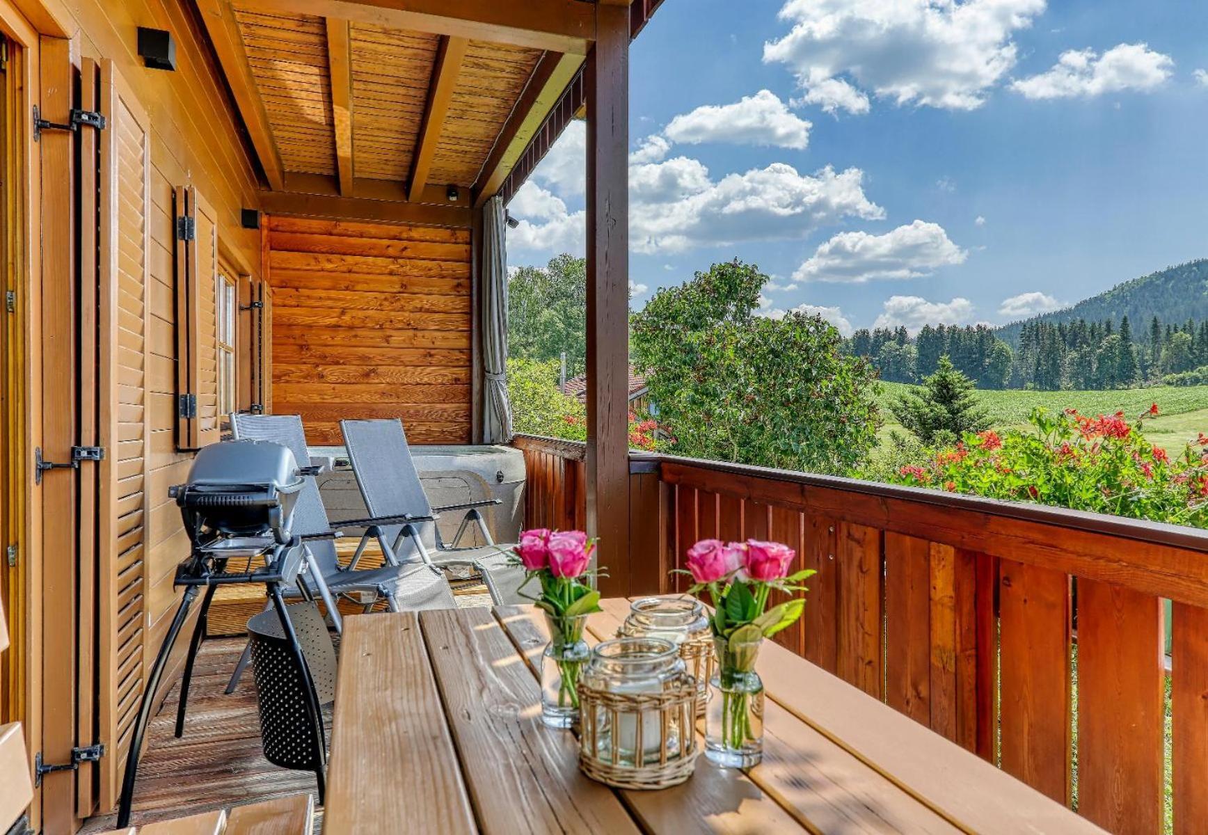 Ferienwohnungen Holzferienhaeuser Leithenwald Zwiesel Bagian luar foto