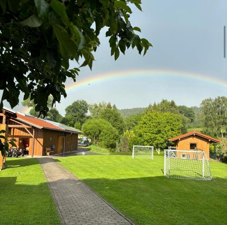 Ferienwohnungen Holzferienhaeuser Leithenwald Zwiesel Bagian luar foto